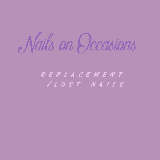 REPLACEMENT NAIL|Luxury Press on nails|glue on nails|fake nails|false nails|custom nails|gel nails|