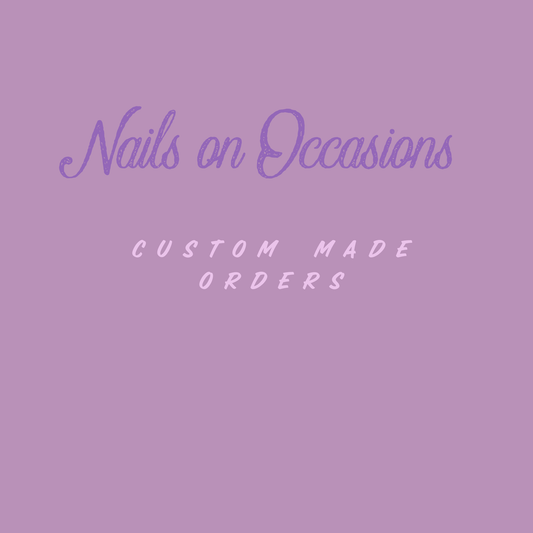 Custom made press on nails | choose your own | DIY at home nails | Customisable | Reusable | Removable |BIAB | UK Free Delivery | Application kit included | False Toe Nails | Kids Sizes | Gel Nails | minimalist | Salon Quality | Fake Nails | Stick ons |