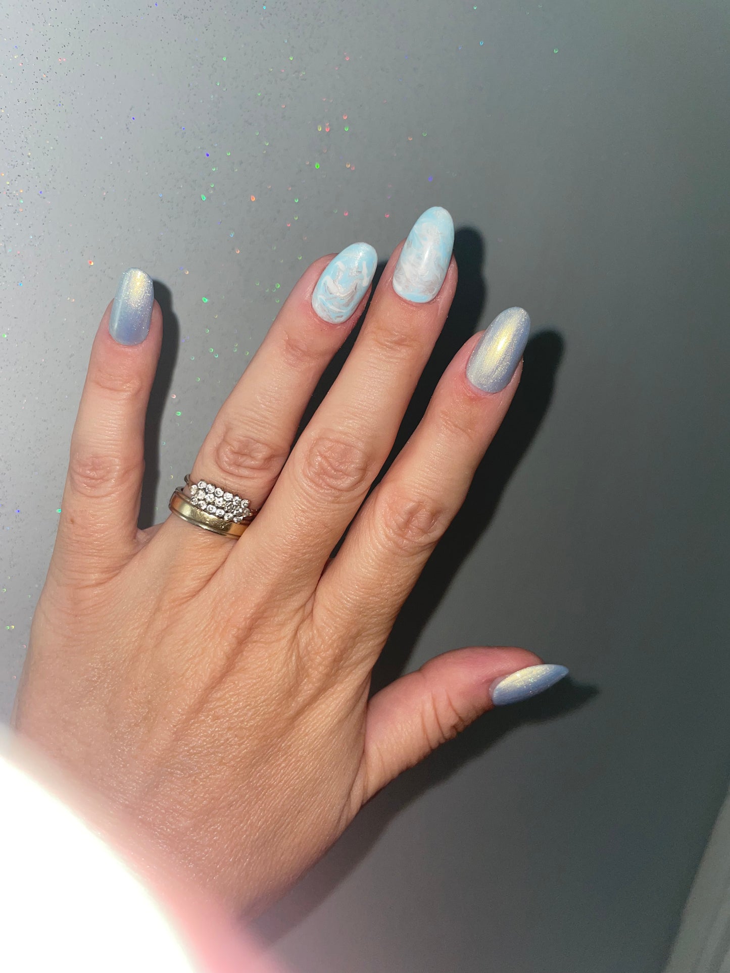 Press on nails | Handmade | pearlescent nails | press on nails | false nails | summer nails | bride to be nails | wedding nails |birthday gift | bridesmaids gifts | BIAB | Acrylic nails | gel nails | salon ready | round shape | nails on occasions | Marble