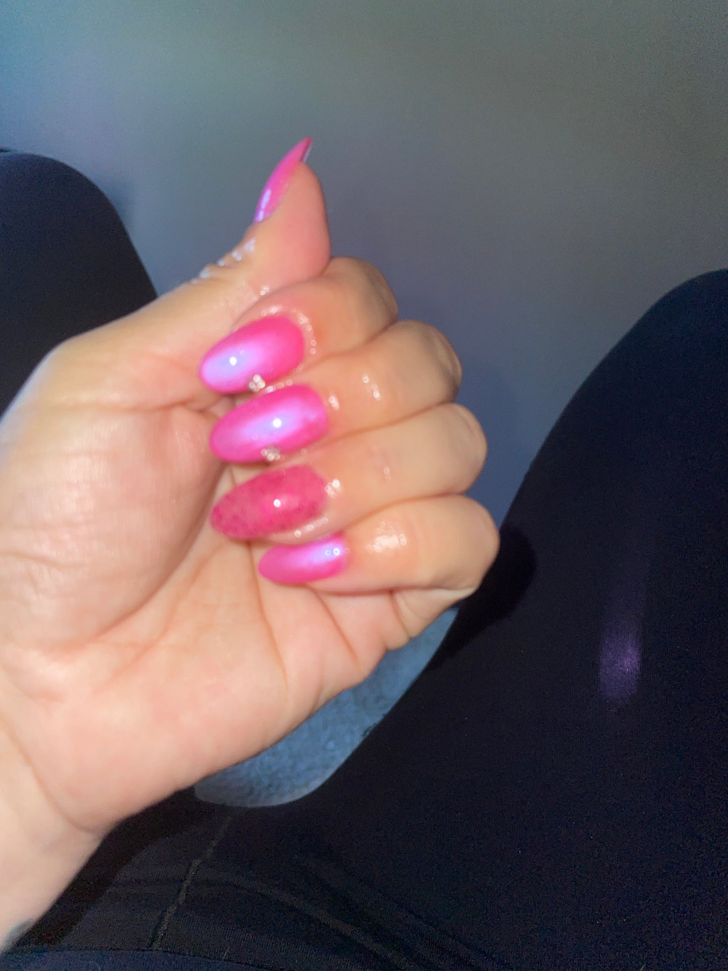 Press On Nails | summer Nails | Short pink Gel Nails | Acrylic Nails | False Nails | Fake Nails | bride to be Nails | BIAB | Handmade | Removable Nails | Stick on nails | UK free delivery | Summer nails | Nails on occasions | salon ready | Round  shape |